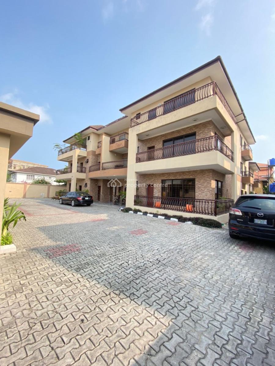 Fully Furnished 3 Bedroom Apartment with Bq, Lekki Phase 1, Lekki, Lagos, Flat / Apartment for Rent