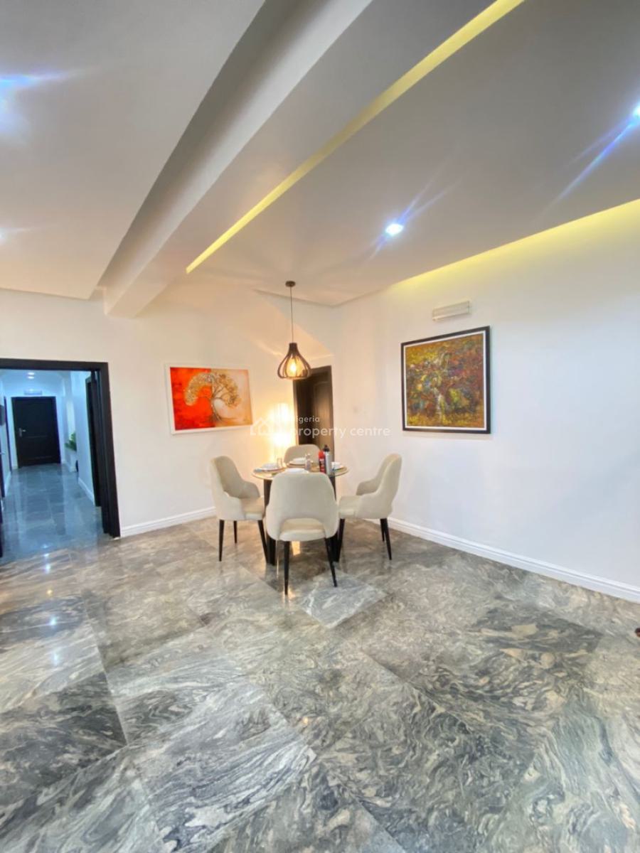 Fully Furnished 3 Bedroom Apartment with Bq, Lekki Phase 1, Lekki, Lagos, Flat / Apartment for Rent