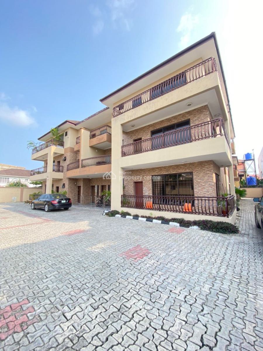 Fully Furnished 3 Bedroom Apartment with Bq, Lekki Phase 1, Lekki, Lagos, Flat / Apartment for Rent