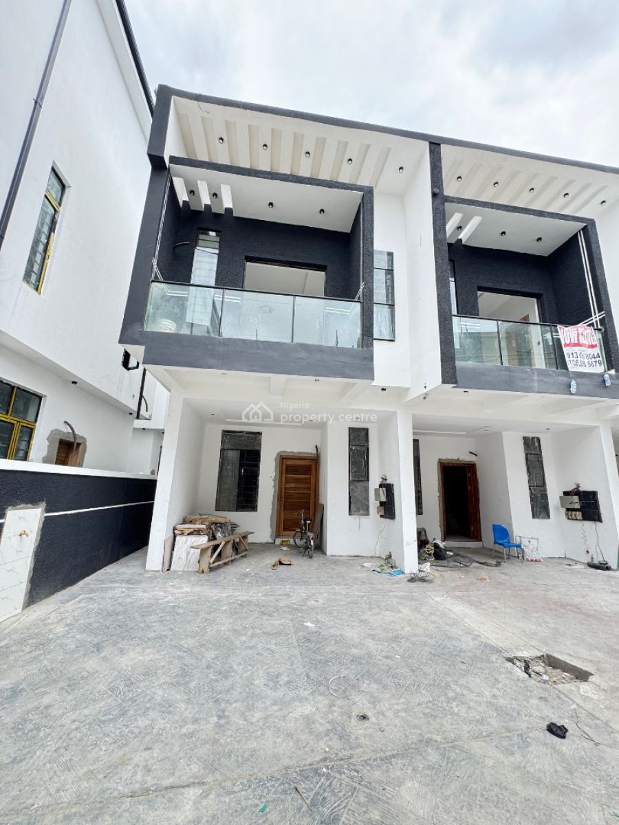 Beautiful 3bedroom Terrace Duplex, Chevron, Lekki, Lagos, Terraced Duplex for Sale