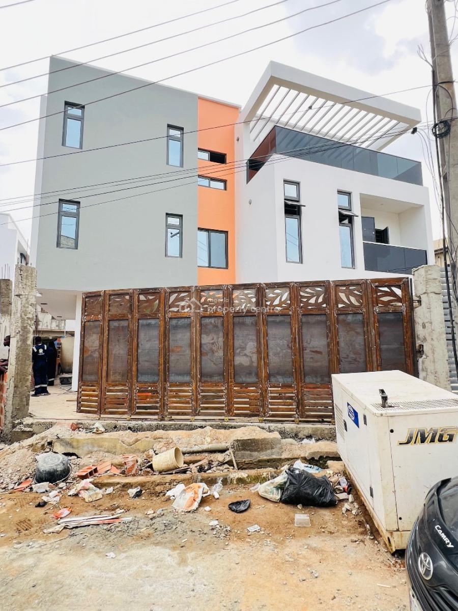Pristine Newly Built 4 Bedroom Semi-detached Duplex Plus a Bq, Code Access Estate, Laundry Room Available, Maryland, Lagos, Semi-detached Duplex for Sale