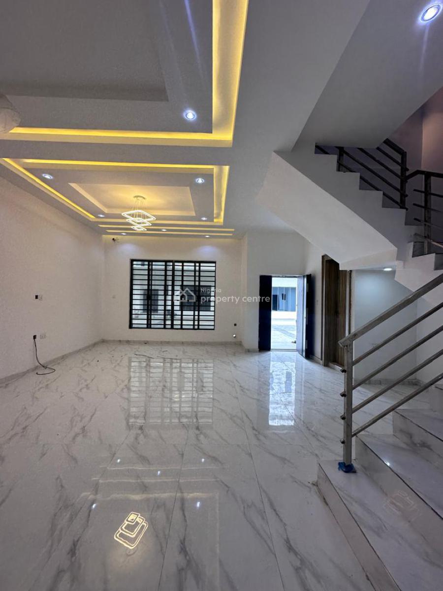 Contemporary Newly Built Smart Design 4bedroom Duplex with Bq, in a Secured Estate # Abraham Adesanya Lekki Expressway, Ajah, Lagos, Terraced Duplex for Sale