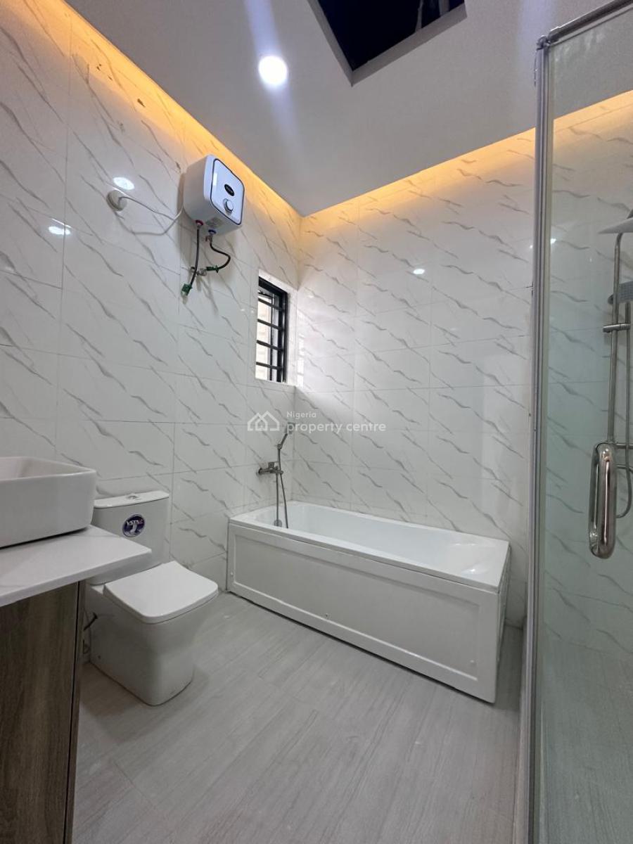Contemporary Newly Built Smart Design 4bedroom Duplex with Bq, in a Secured Estate # Abraham Adesanya Lekki Expressway, Ajah, Lagos, Terraced Duplex for Sale