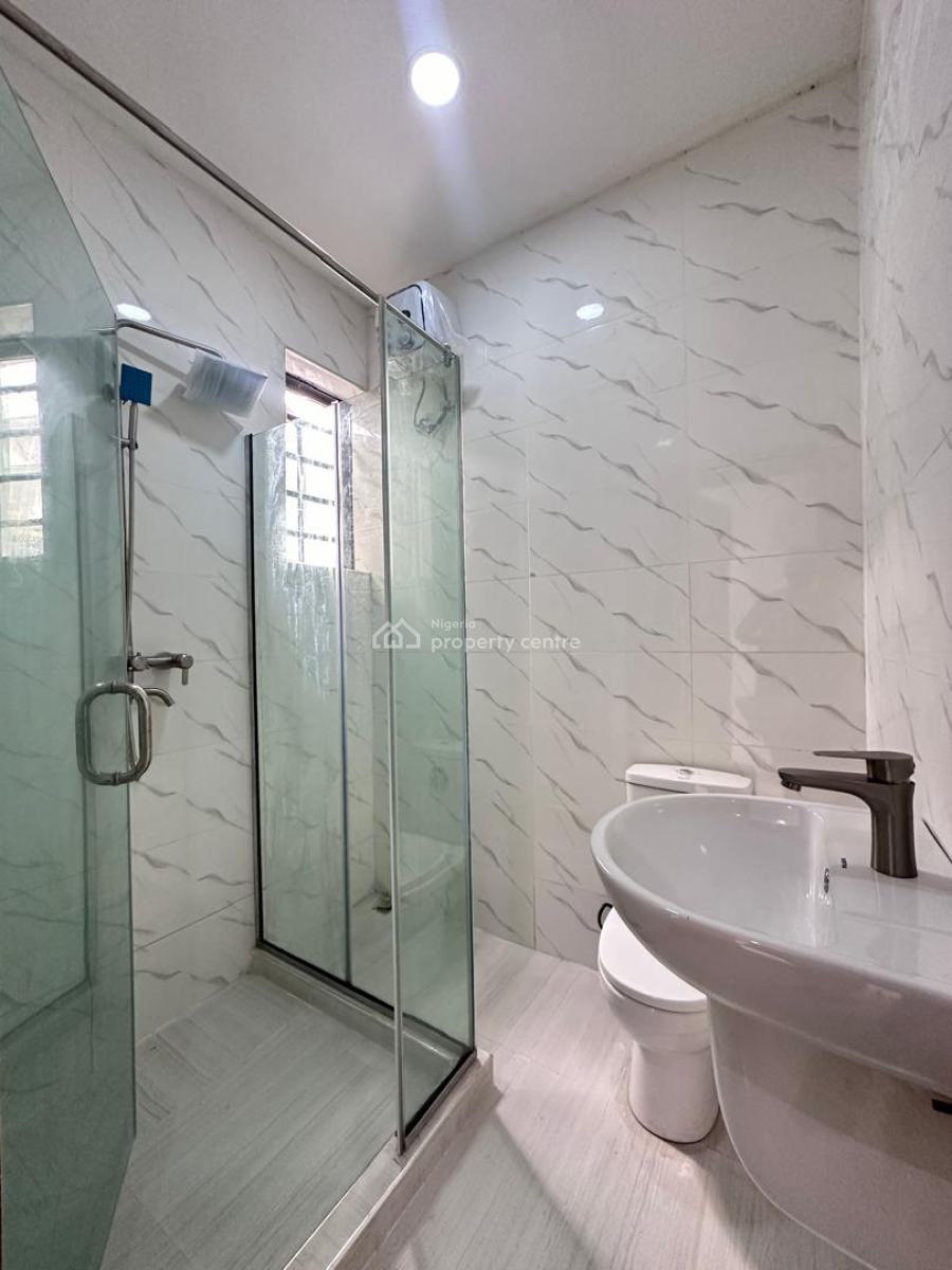Contemporary Newly Built Smart Design 4bedroom Duplex with Bq, in a Secured Estate # Abraham Adesanya Lekki Expressway, Ajah, Lagos, Terraced Duplex for Sale