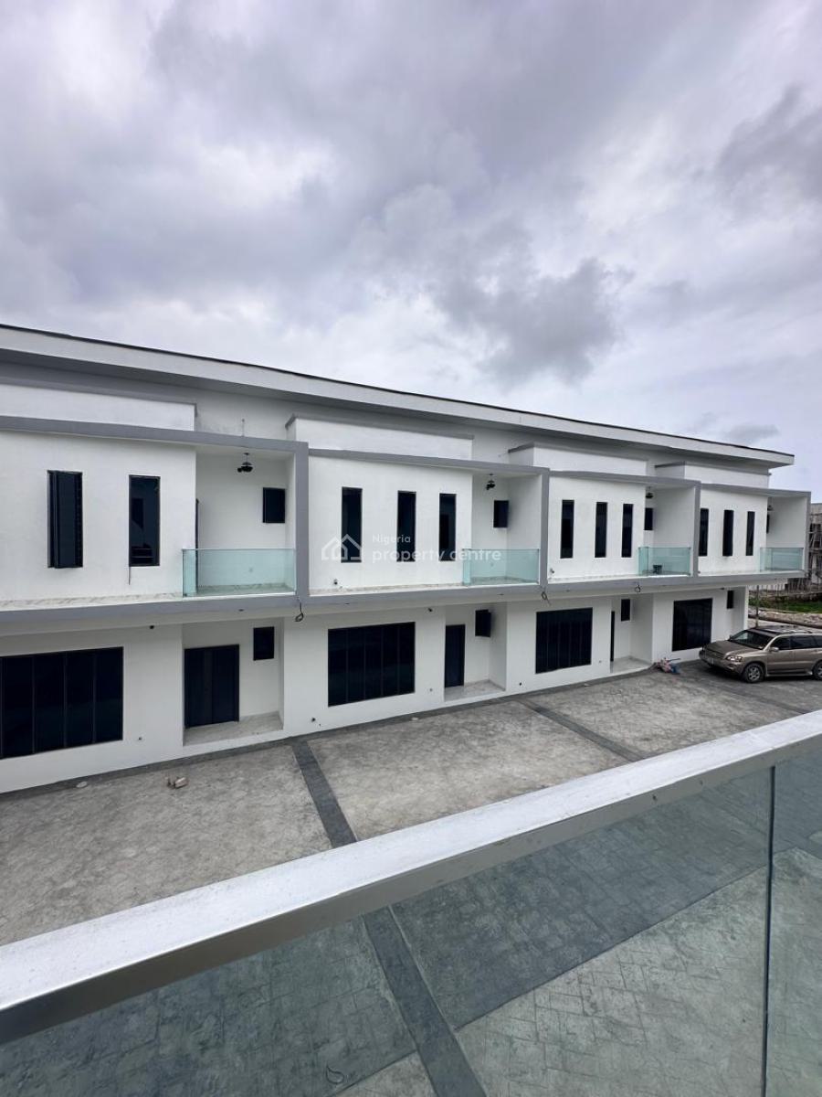 Contemporary Newly Built Smart Design 4bedroom Duplex with Bq, in a Secured Estate # Abraham Adesanya Lekki Expressway, Ajah, Lagos, Terraced Duplex for Sale
