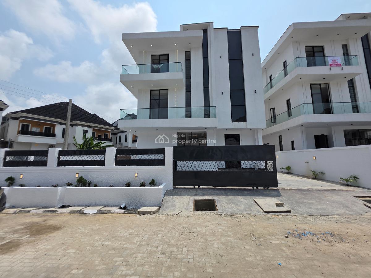 Fantastic 5 Bedroom Detached Duplex with Swimming Pool & Bq, Chevron Tollgate, Lekki, Lagos, Detached Duplex for Sale