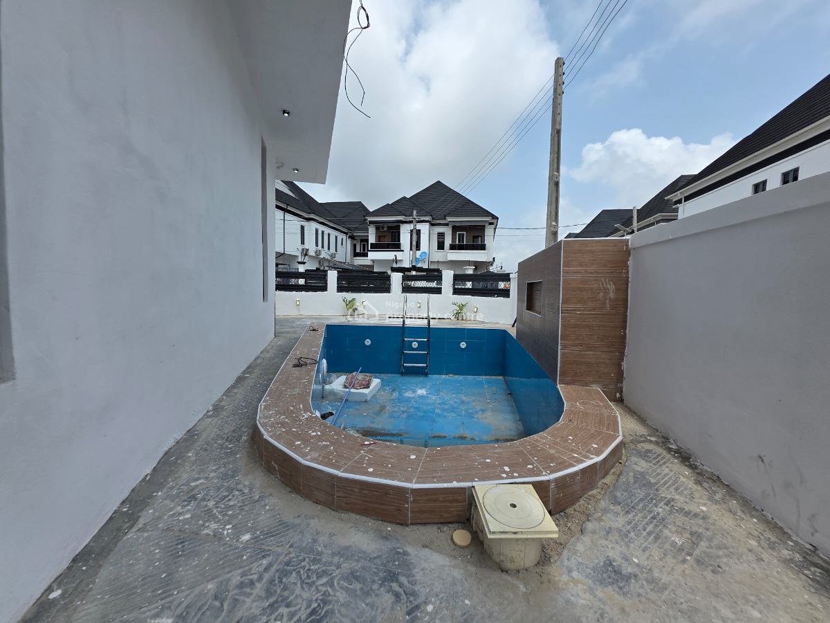 Fantastic 5 Bedroom Detached Duplex with Swimming Pool & Bq, Chevron Tollgate, Lekki, Lagos, Detached Duplex for Sale