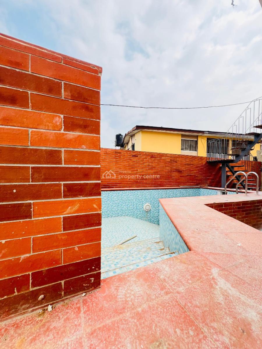 Sophisticated 5 Bedroom Fully Detached Duplex Plus Pool, Cinema, Bq, Laundry Room, All Room Ensuite, Maryland, Lagos, Detached Duplex for Sale