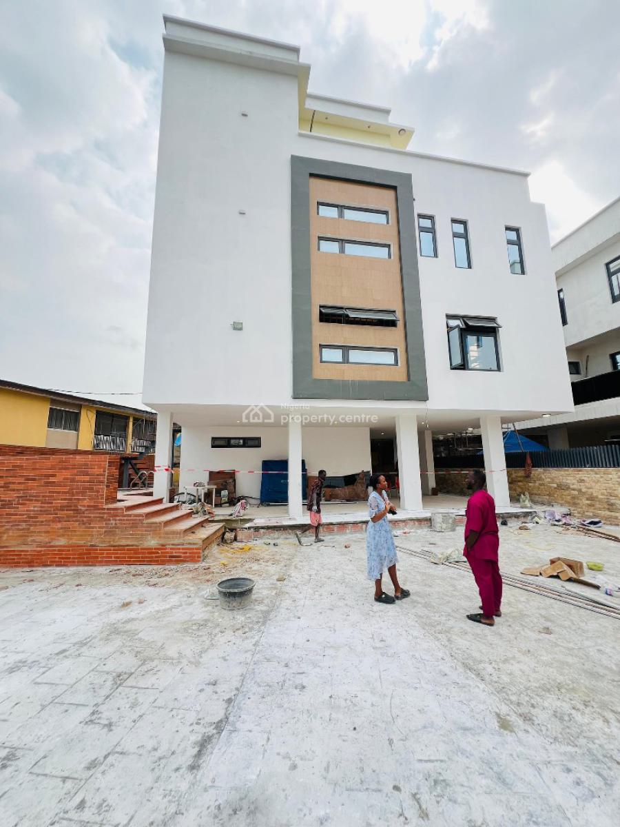 Sophisticated 5 Bedroom Fully Detached Duplex Plus Pool, Cinema, Bq, Laundry Room, All Room Ensuite, Maryland, Lagos, Detached Duplex for Sale
