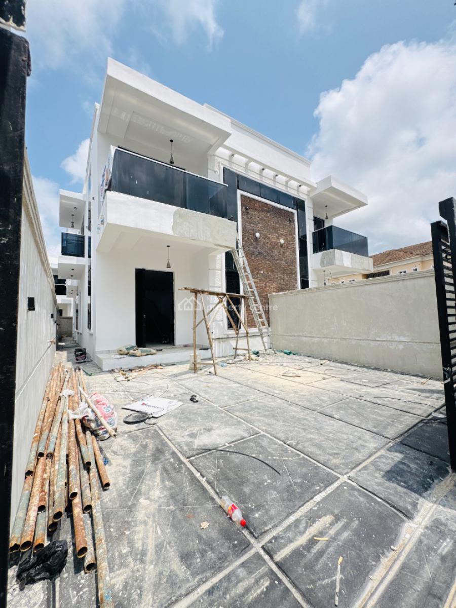 Three Bedroom Semi Detached House + Bq, Pennisula Gardens Estate Sangotedo Ajah, Ajah, Lagos, Semi-detached Duplex for Sale