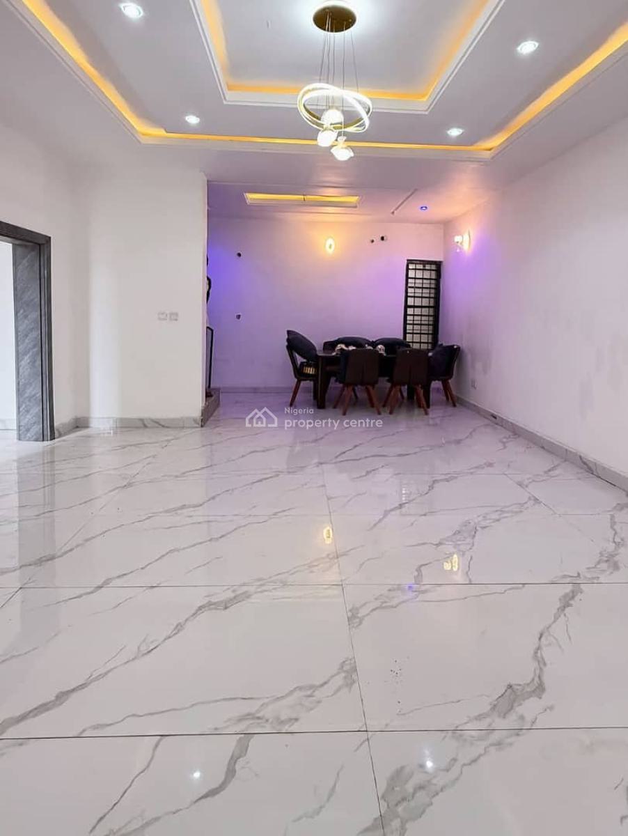 Newly Built 4 Bedrooms Terrace Duplex with a Room Bq and a Swimming Po, Jahi, Abuja, Terraced Duplex for Rent