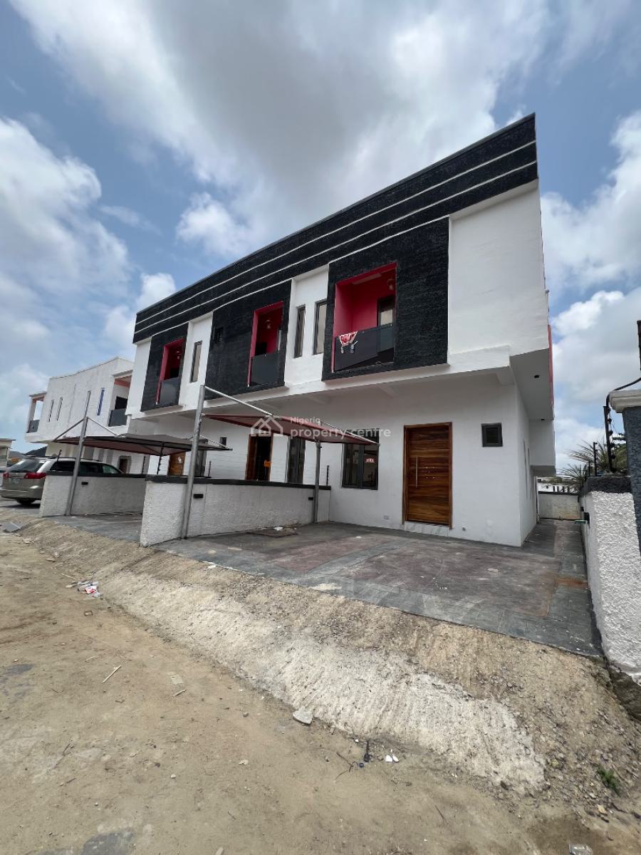 3 Bedroom Terrace Duplex with Bq, Before Lbs, Ajah, Lagos, Terraced Duplex for Sale