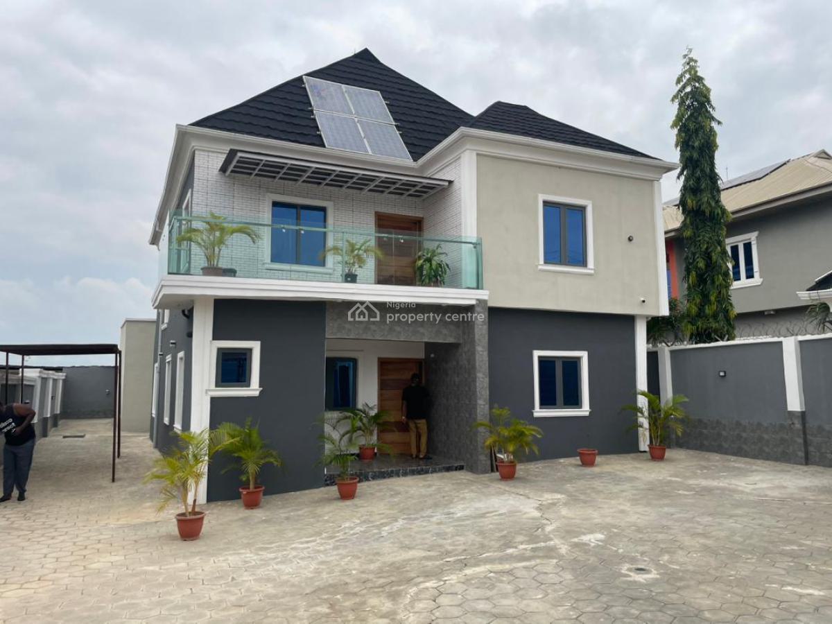 Newly Built 4 Bedroom Detached Duplex with 2 Room Bq, Elebu, Ibadan, Oyo, Detached Duplex for Sale