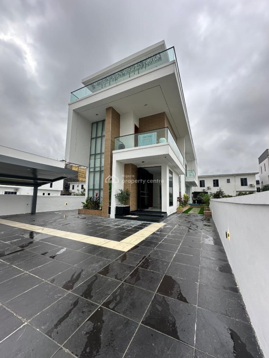 Magnificent 5 Bedroom Detached Duplex with Outdoor Pool,private Cinema, Osapa, Lekki, Lagos, Detached Duplex for Sale