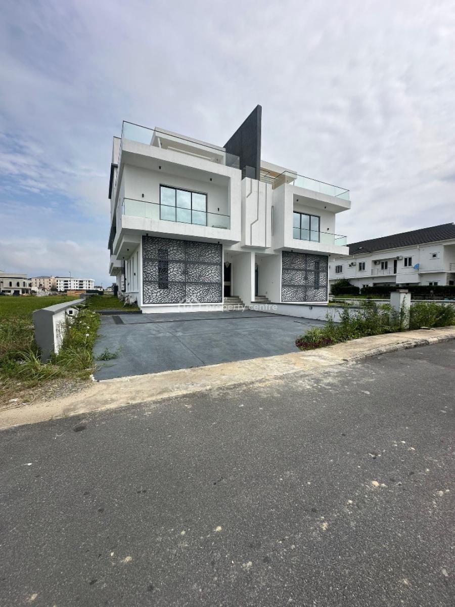 Gorgeous 5 Bedroom Semi Detached Duplex with a Bq,rootop Terrace, Ikate, Lekki, Lagos, Semi-detached Duplex for Sale