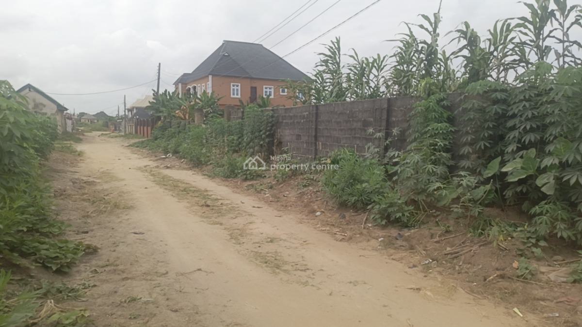 Distress Commercial 2plots Facing Major Road Land, Facing Newly Constructed Offin Main Road, Igbogbo, Ikorodu, Lagos, Mixed-use Land for Sale