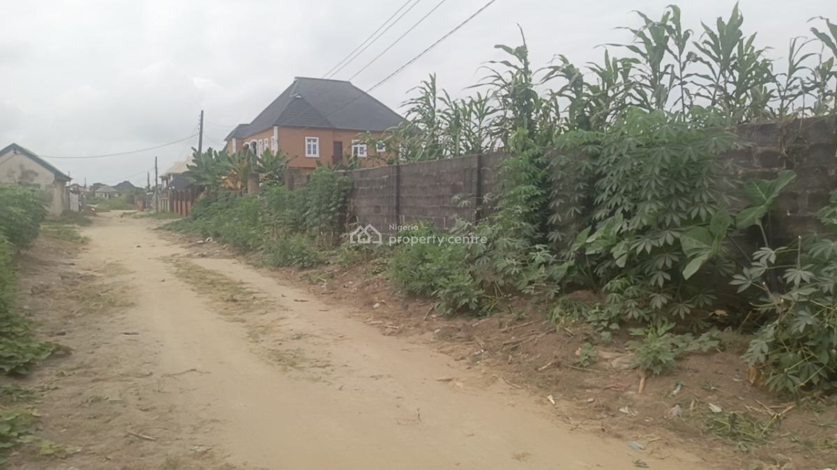 Distress Commercial 2plots Facing Major Road Land, Facing Newly Constructed Offin Main Road, Igbogbo, Ikorodu, Lagos, Mixed-use Land for Sale