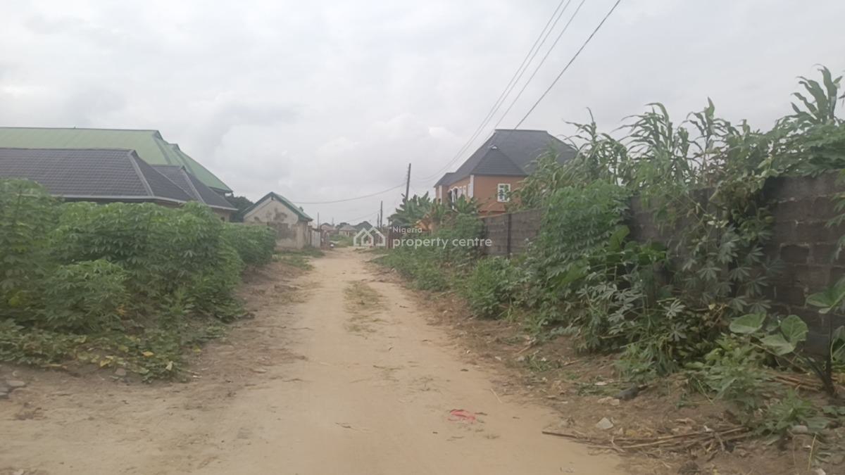 Distress Commercial 2plots Facing Major Road Land, Facing Newly Constructed Offin Main Road, Igbogbo, Ikorodu, Lagos, Mixed-use Land for Sale