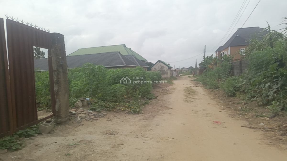 Distress Commercial 2plots Facing Major Road Land, Facing Newly Constructed Offin Main Road, Igbogbo, Ikorodu, Lagos, Mixed-use Land for Sale