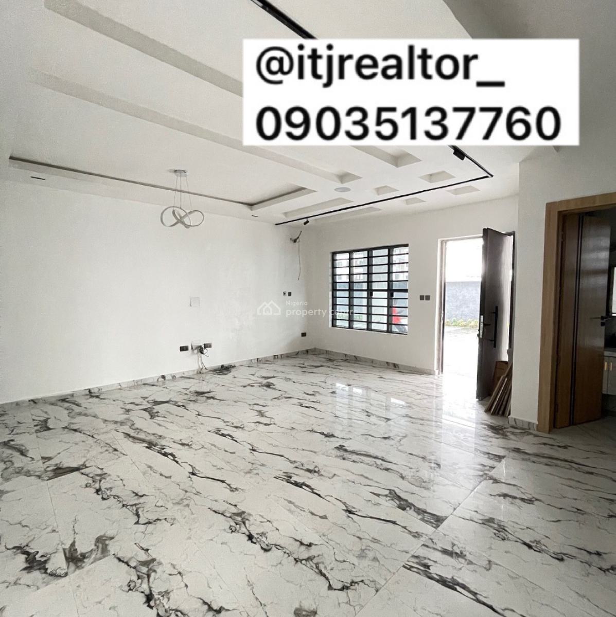 Stunning 4 Bedroom Terrace Duplex with Bq, Ikate, Ikate, Lekki, Lagos, Terraced Duplex for Sale