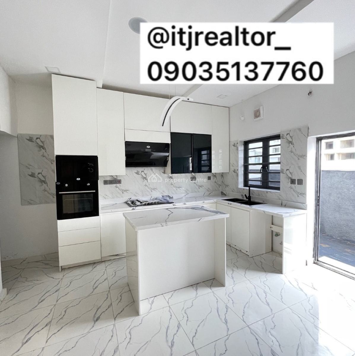 Stunning 4 Bedroom Terrace Duplex with Bq, Ikate, Ikate, Lekki, Lagos, Terraced Duplex for Sale