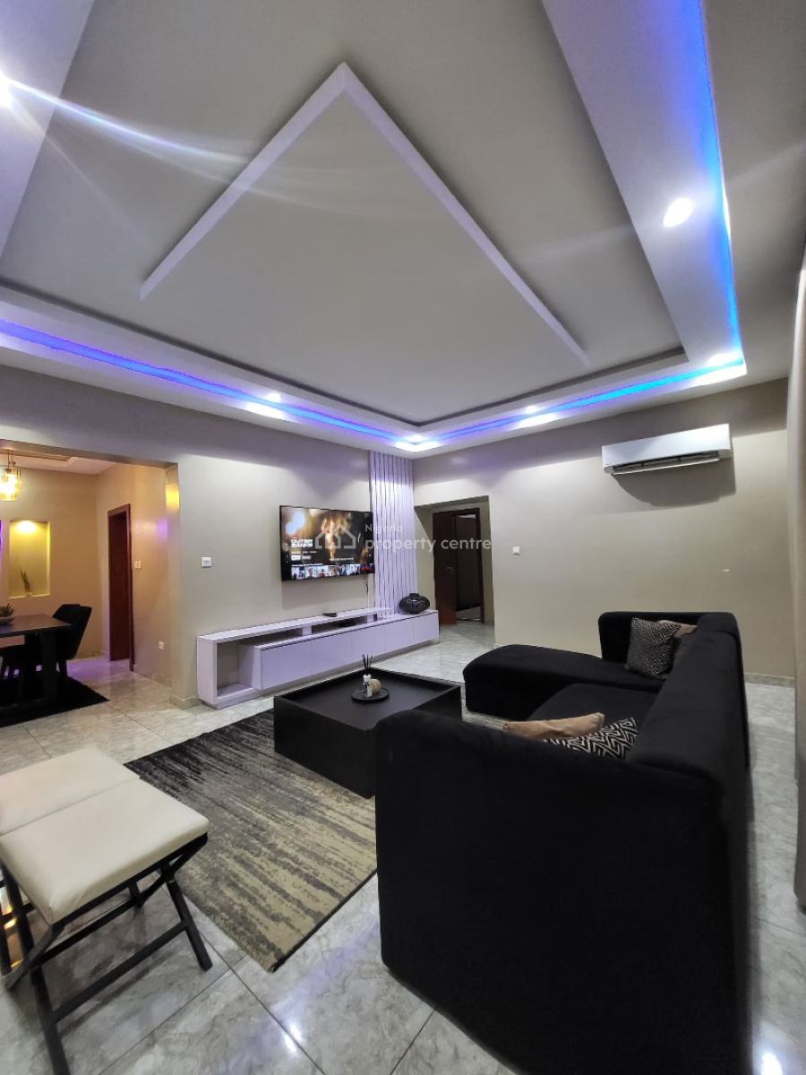 Luxury Smart 3 Bedroom Furnished and Service Apartment, By Old Cbn, Garki, Abuja, Flat / Apartment Short Let
