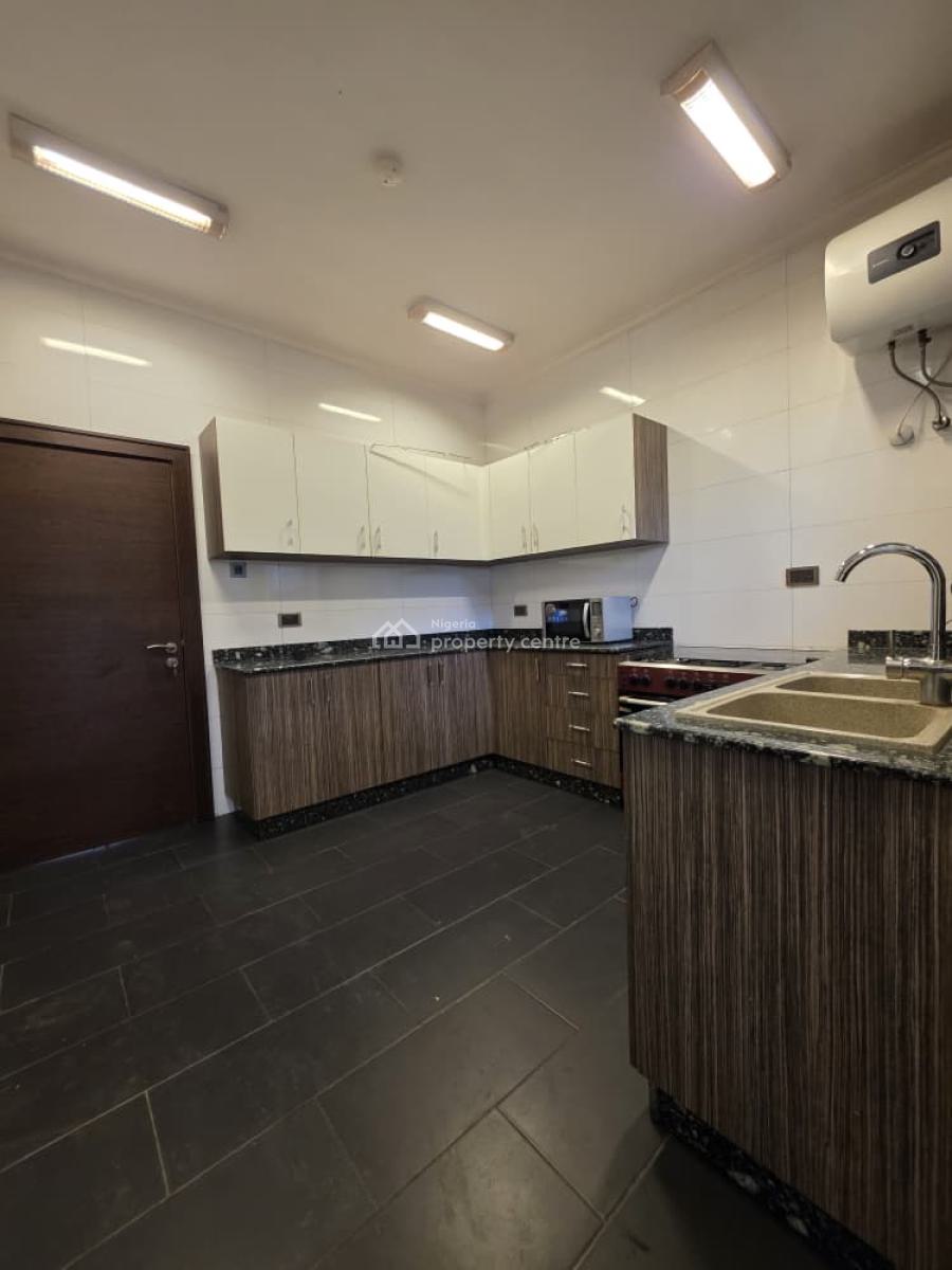 Contemporary 4 Bedroom Service Duplex with Bq, Jabi, Abuja, Terraced Duplex for Rent