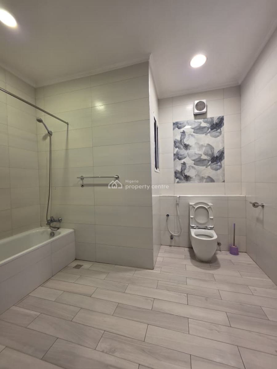 Contemporary 4 Bedroom Service Duplex with Bq, Jabi, Abuja, Terraced Duplex for Rent