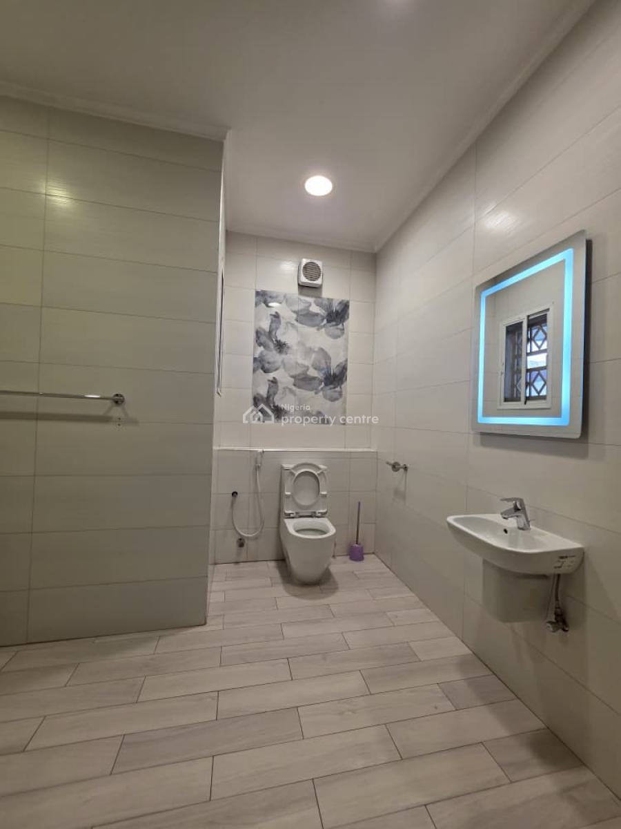 Contemporary 4 Bedroom Service Duplex with Bq, Jabi, Abuja, Terraced Duplex for Rent