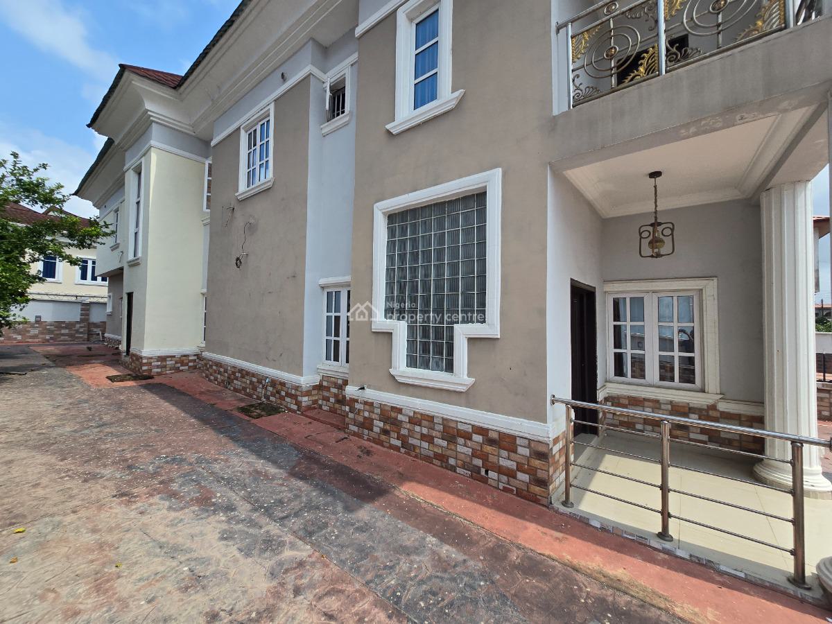 Newly Renovated 4-bedroom Semi-detached Detached Duplex  Plus Bq, Crown Estate, Sangotedo, Ajah, Lagos, Detached Duplex for Rent