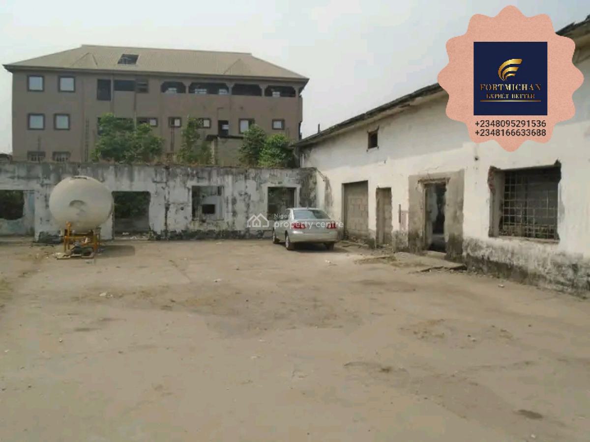 Prime Massive 2-acre Commercial/industrial Property, Ebute Metta East, Yaba, Lagos, Commercial Property for Rent