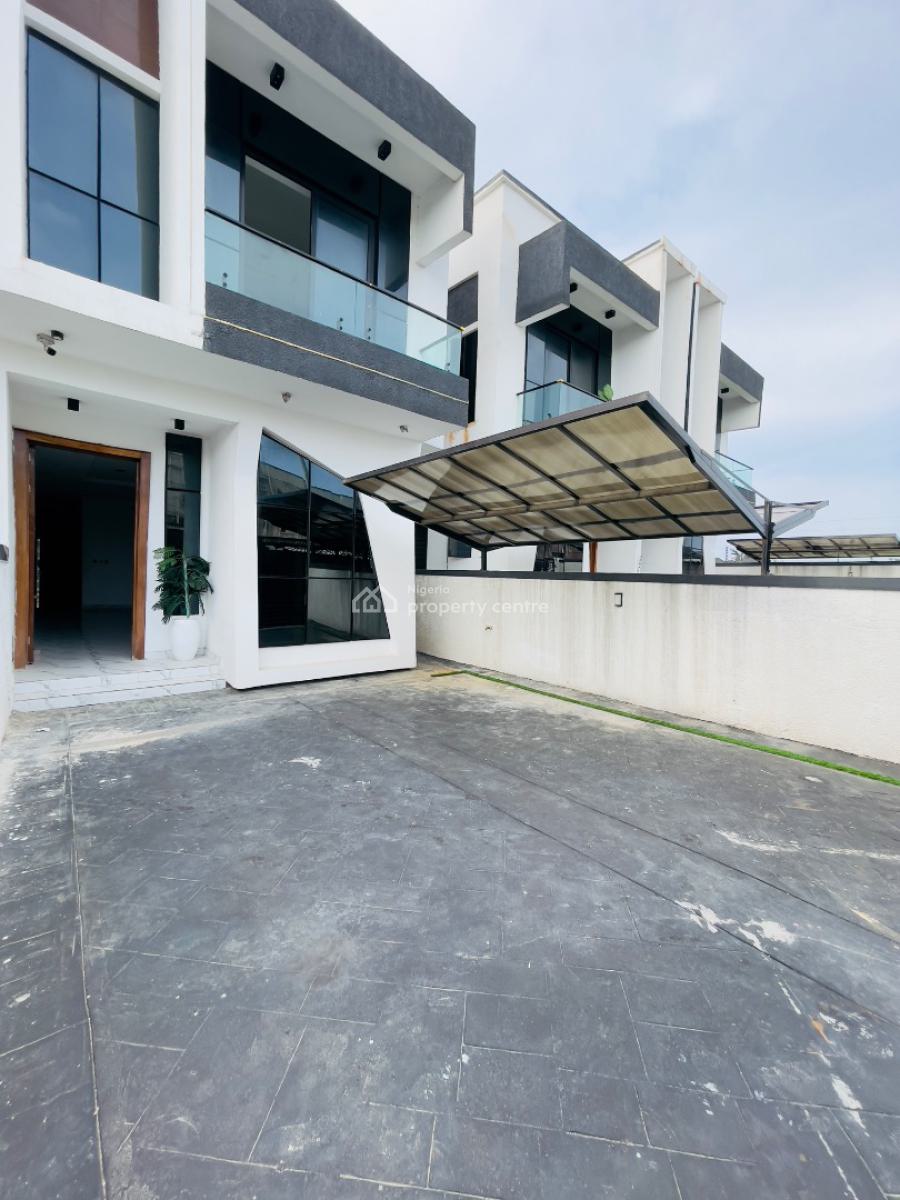 Spacious Luxury 4bedroom Semi Detached Duplex with Bq, Chevron Tollgate By Orchid Road Lekki Lagos, Lekki Phase 2, Lekki, Lagos, Semi-detached Duplex for Sale