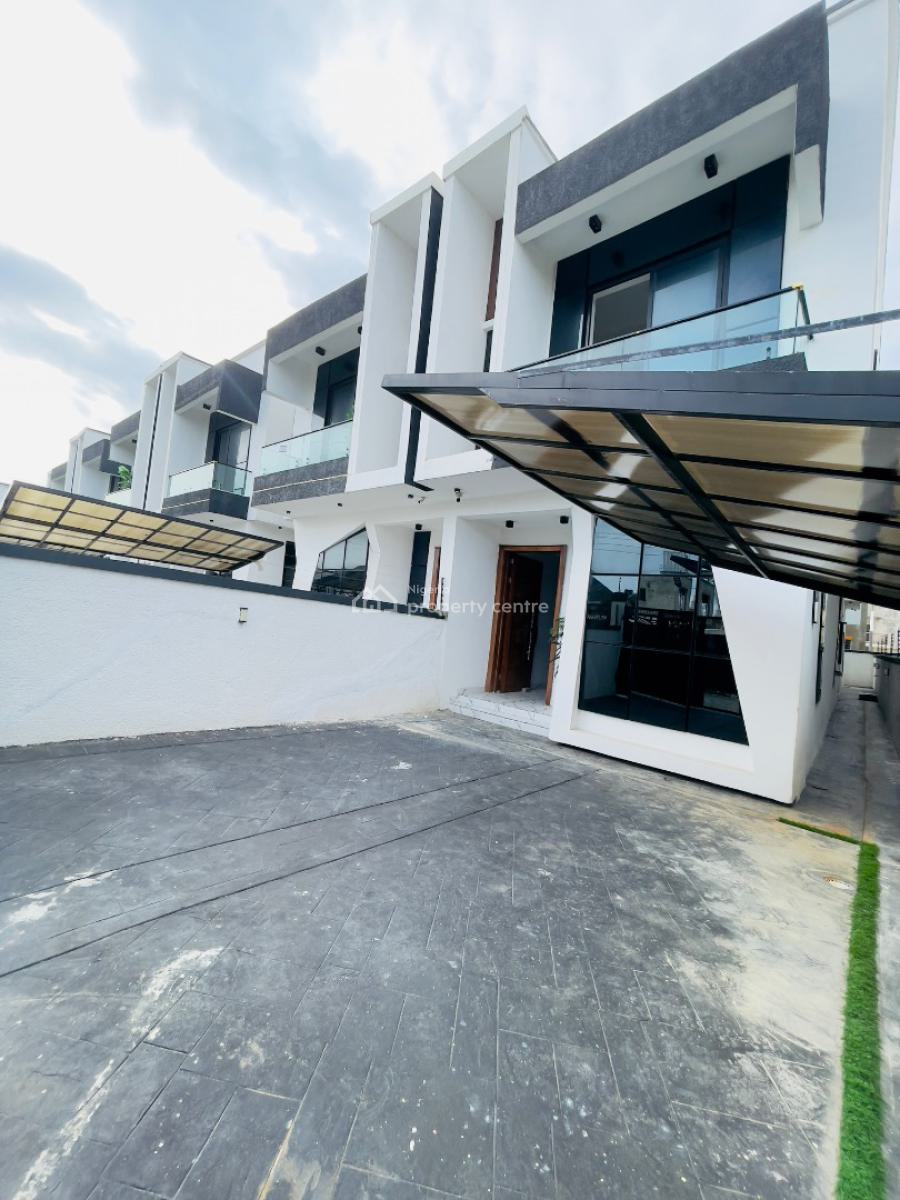 Spacious Luxury 4bedroom Semi Detached Duplex with Bq, Chevron Tollgate By Orchid Road Lekki Lagos, Lekki Phase 2, Lekki, Lagos, Semi-detached Duplex for Sale