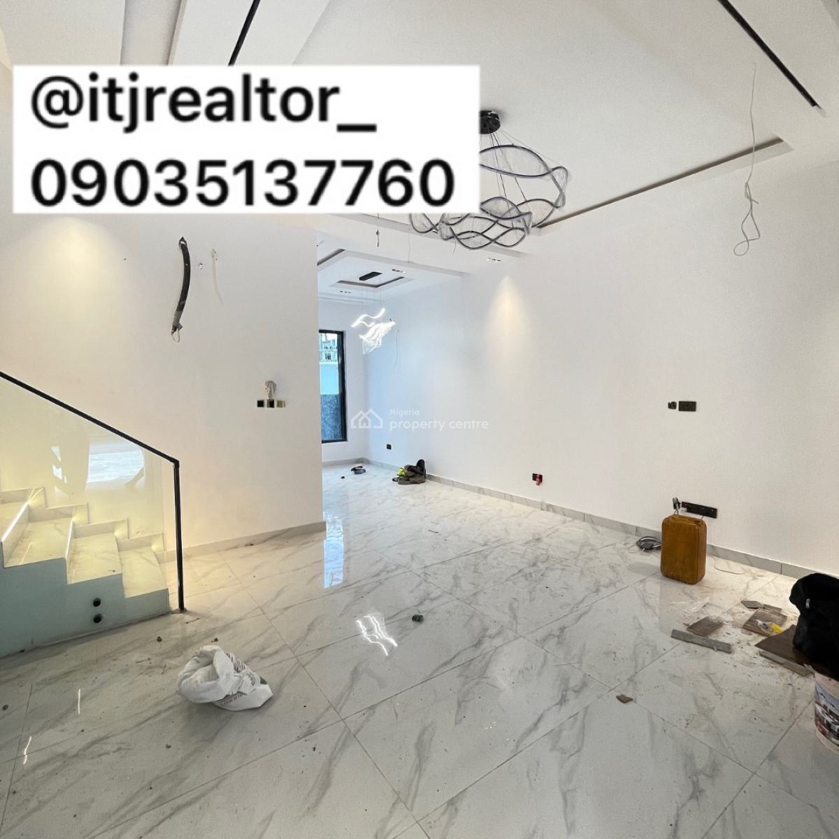 Lovely 4 Bedroom Terrace Duplex with Bq, Lekki Phase 1, Lekki Phase 1, Lekki, Lagos, Terraced Duplex for Sale
