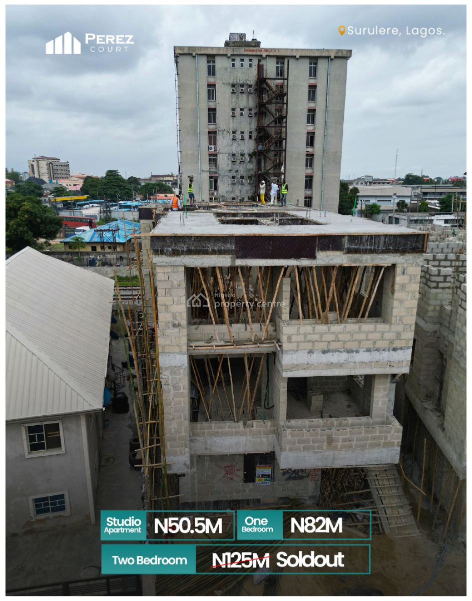 Affordable Fully Furnished & Automated Apartments for Airbnb, Surulere, Lagos, Surulere, Lagos, Block of Flats for Sale