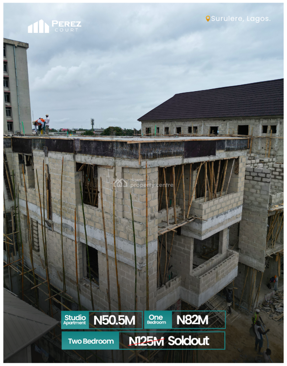 Affordable Fully Furnished & Automated Apartments for Airbnb, Surulere, Lagos, Surulere, Lagos, Block of Flats for Sale