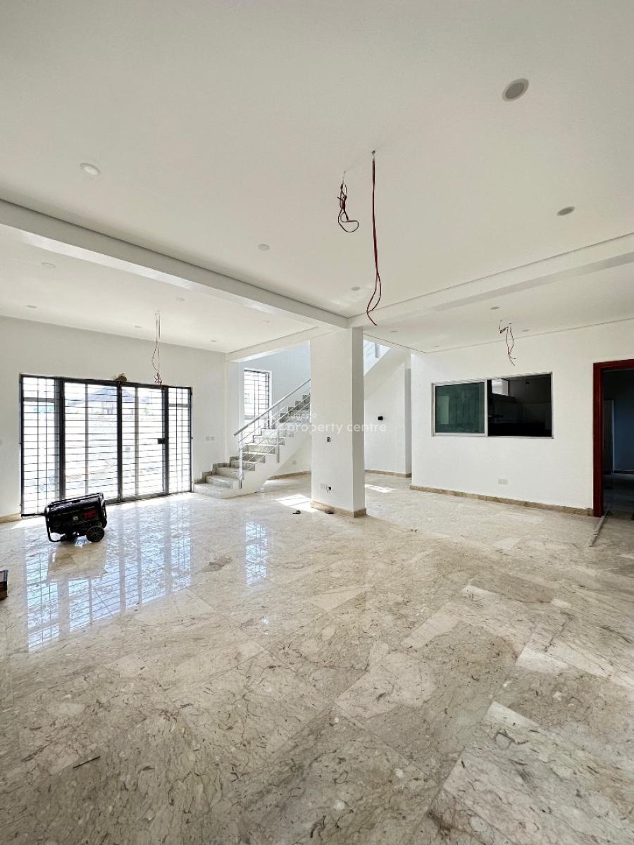 Elegantly Built 5 Bedroom Fully Detached Home with Rooftop Terrace, 11. Contemporary Architectural Masterpiece Within Serenity, Lekki Phase 1, Lekki, Lagos, Terraced Duplex for Sale