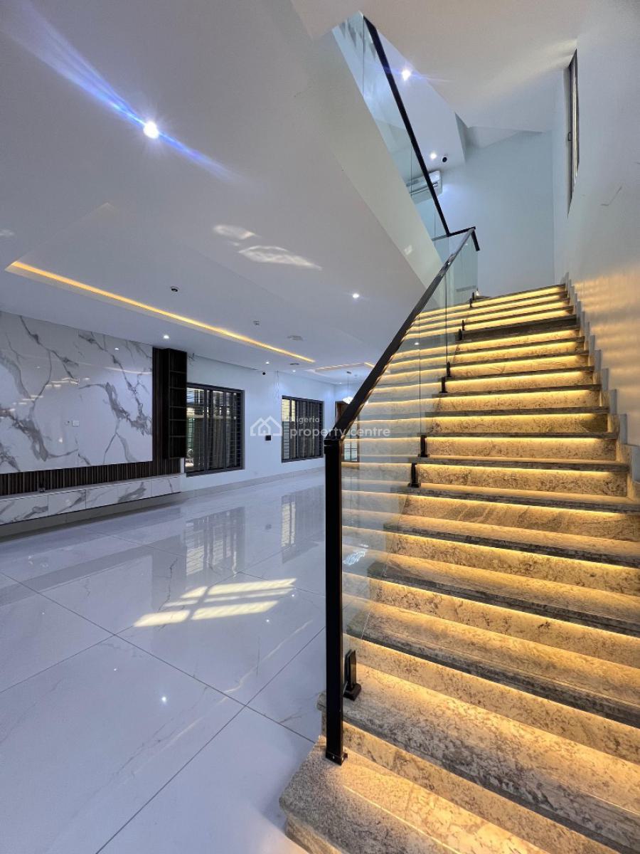 Elegantly Built 5 Bedroom Home with Swimming Pool, Cinema, Gym, Exquisitely Luxurious Detached Home with Masterpiece Architecture, Lekki Phase 1, Lekki, Lagos, Detached Duplex for Sale
