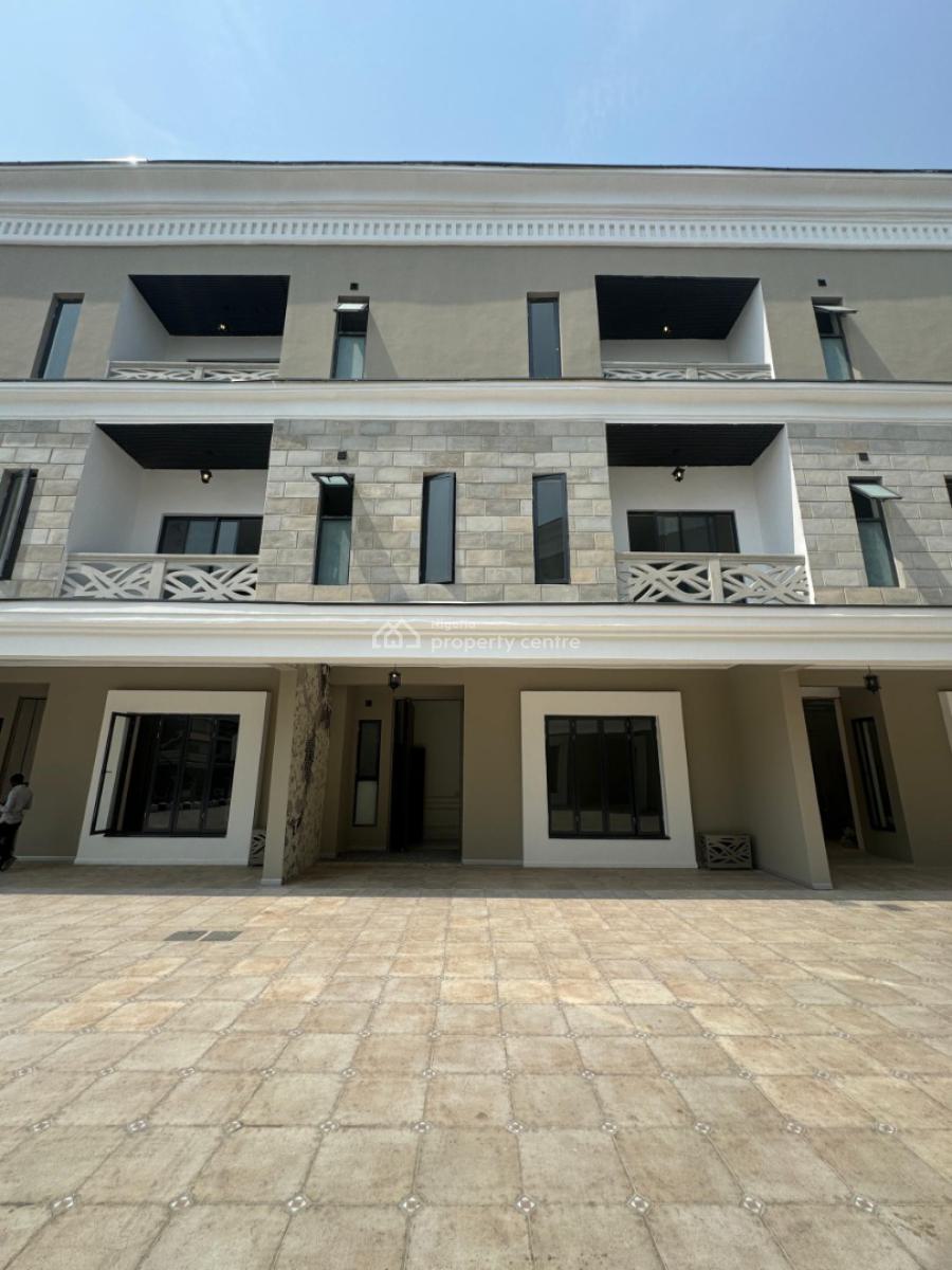 5 Bedrooms Terrace Duplex with 2 Bqs in a Secured Estate, Parkview, Ikoyi, Lagos, Terraced Duplex for Rent
