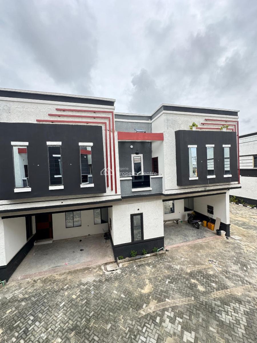 a Chic 4 Bedroom Terraced Duplex with Communal Pool, Gym, Orchid, Lekki, Lagos, Terraced Duplex for Sale