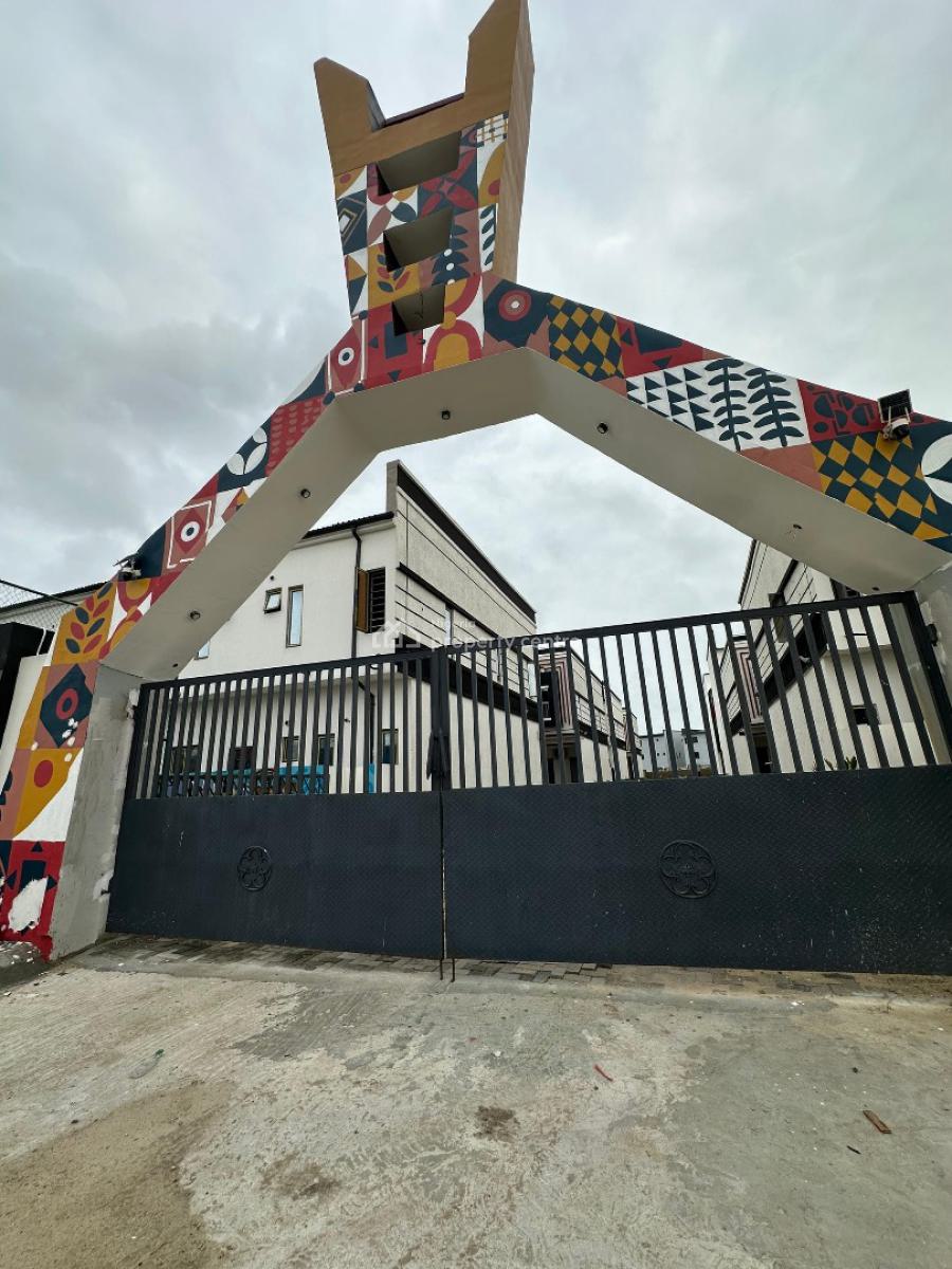 The Most Affordable 4 Bedroom Terrace Duplex with Swimming Pool, Chevron Toll Gate, Orchid Road, Lekki, Lagos, Terraced Duplex for Sale