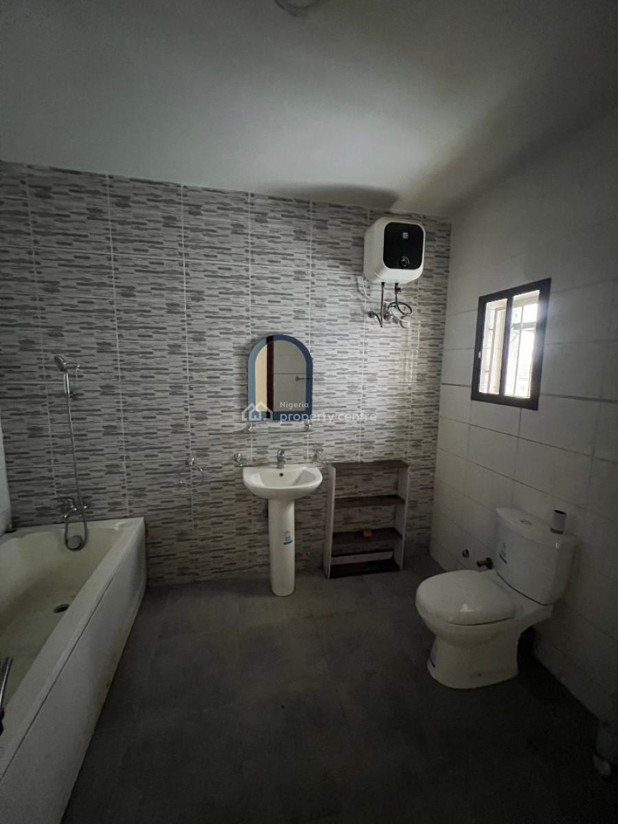 Standard 4 Bedroom Terrace Duplex with Balcony and Family Lounge, Inside an Estate Along Cedarcrest Hospital Road, Apo, Abuja, Terraced Duplex for Rent