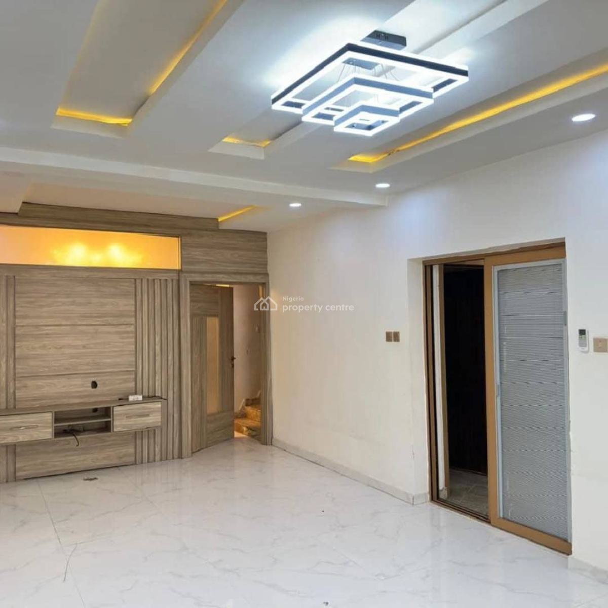 4 Bedroom Terrace Duplex with Bq, Jabi Main., Jabi, Abuja, Terraced Duplex for Rent