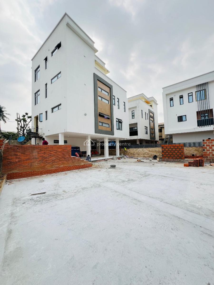 Sophisticated 5 Bedroom Fully Detached Duplex Plus Pool, Cinema, Bq, Exclusively Built Home with Bq, Pool, Cinema in a Secured Area, Maryland, Lagos, Detached Duplex for Sale