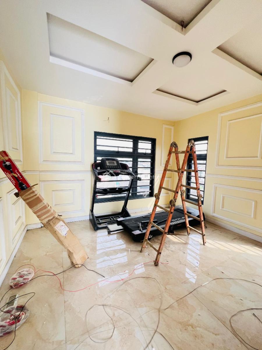 Sophisticated 5 Bedroom Fully Detached Duplex Plus Pool, Cinema, Bq, Exclusively Built Home with Bq, Pool, Cinema in a Secured Area, Maryland, Lagos, Detached Duplex for Sale