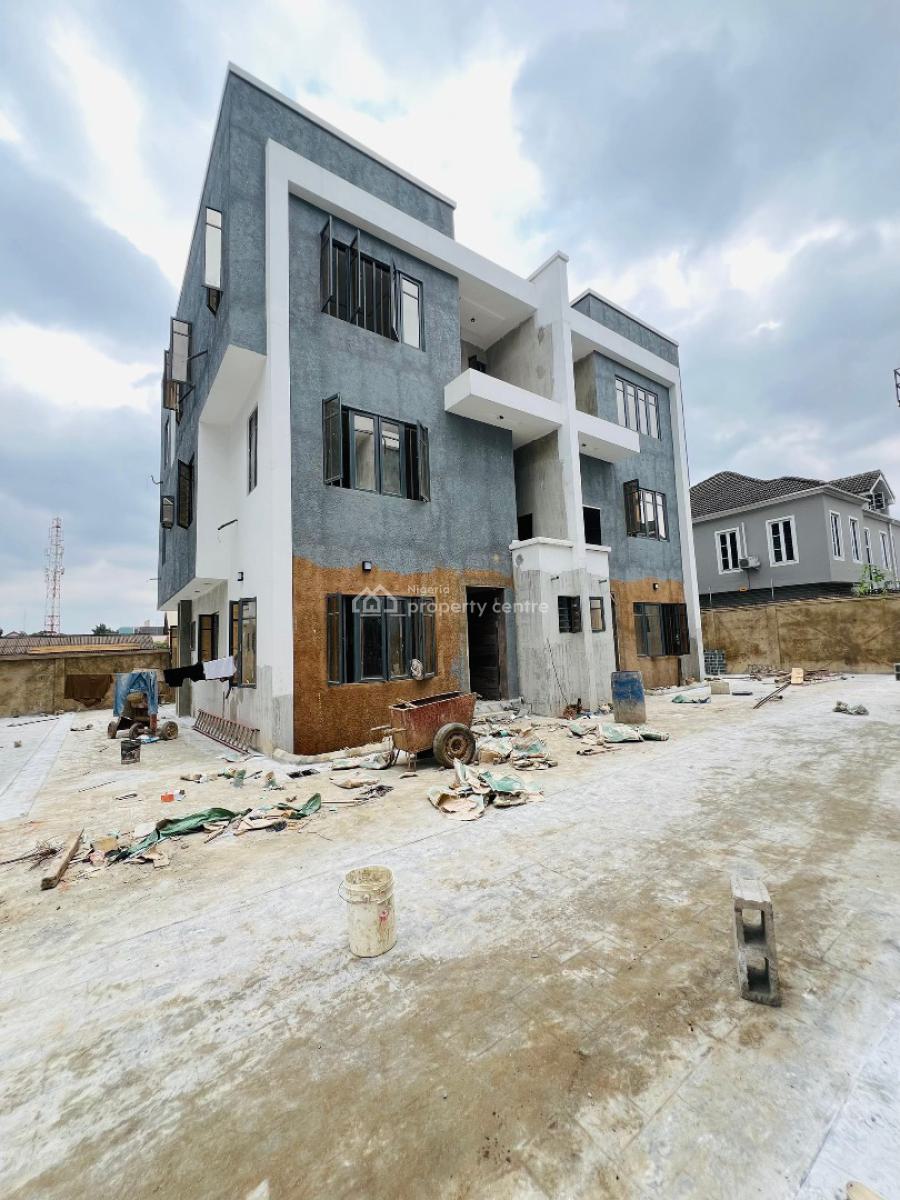 Newly Built 4 Bedroom Semi-detached Duplex Plus a Bq in an Estate, Exquisitely Built Home with Bq in a Call to Access Estate, Maryland, Lagos, Semi-detached Duplex for Sale