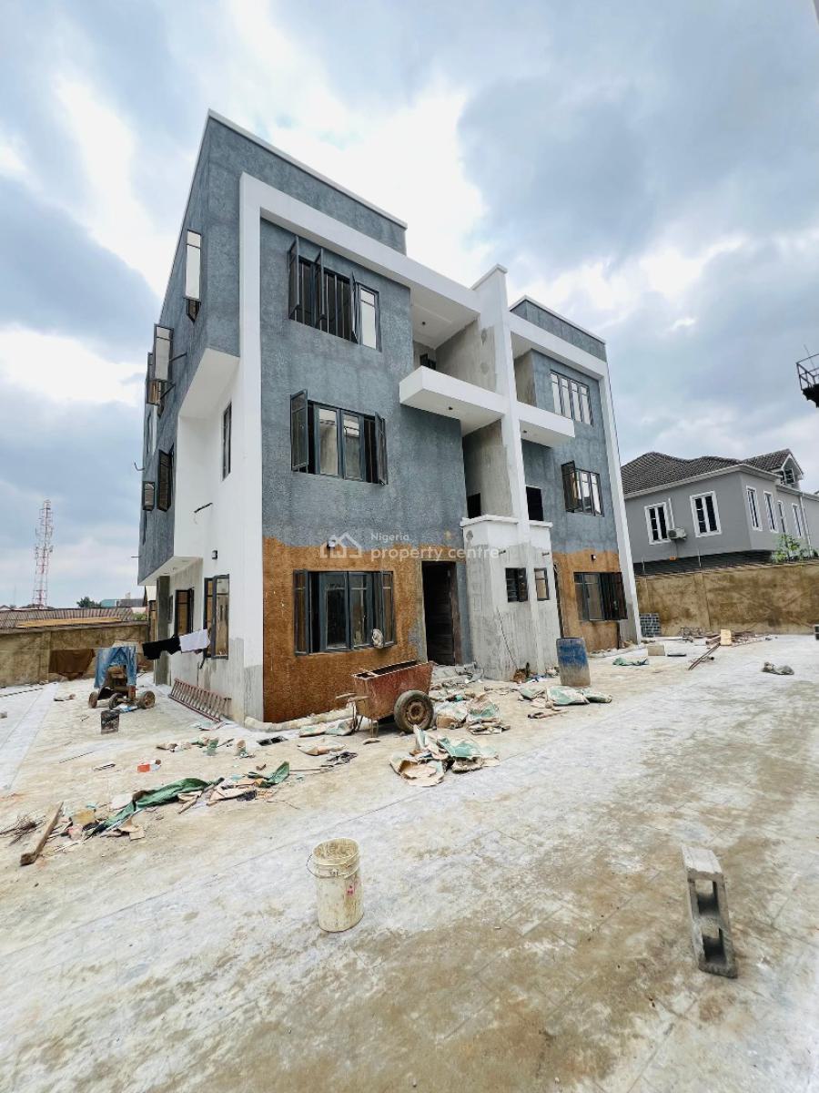 Newly Built 4 Bedroom Semi-detached Duplex Plus a Bq in an Estate, Exquisitely Built Home with Bq in a Call to Access Estate, Maryland, Lagos, Semi-detached Duplex for Sale