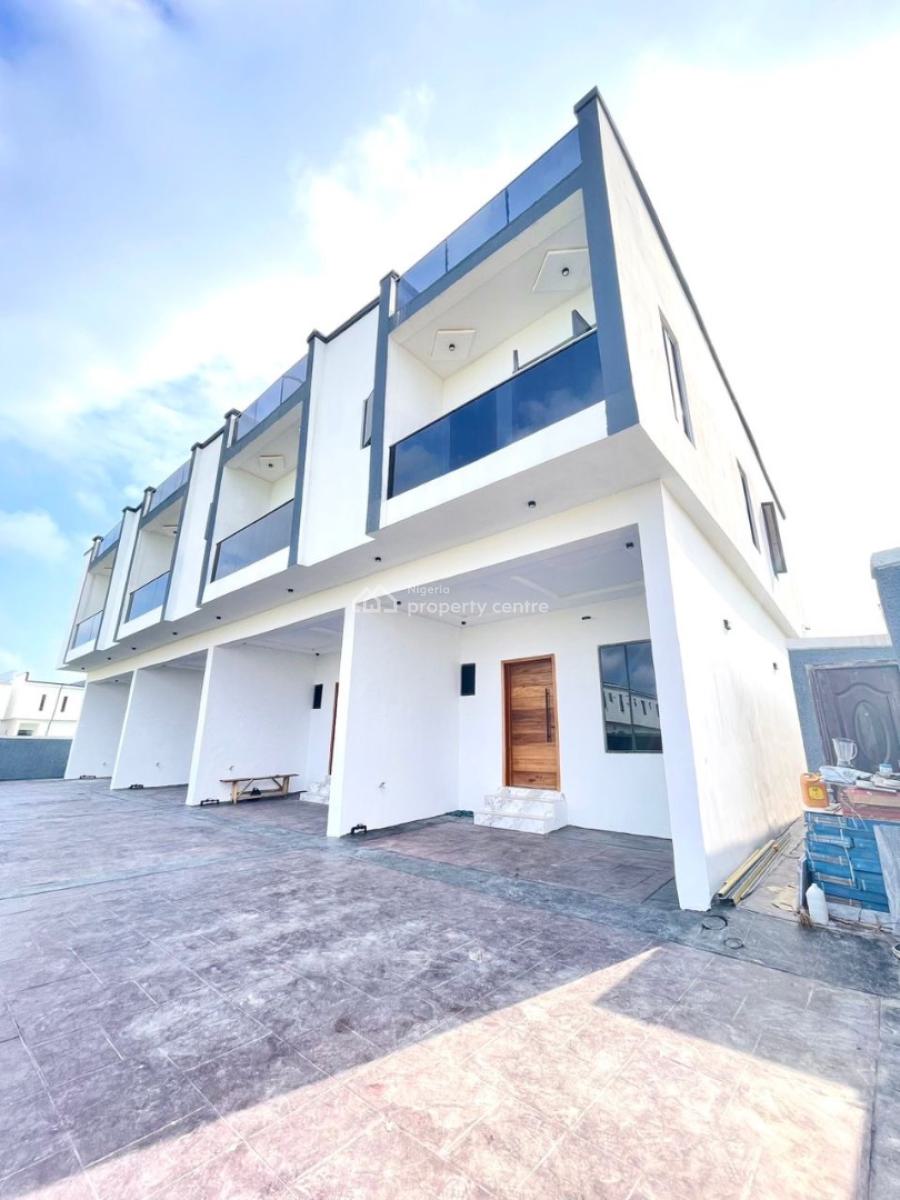 Newly Built 3 Bedroom Terrace Duplex with Bq and in a Secured Estate, Ajah, Ajah, Lagos, Terraced Duplex for Sale