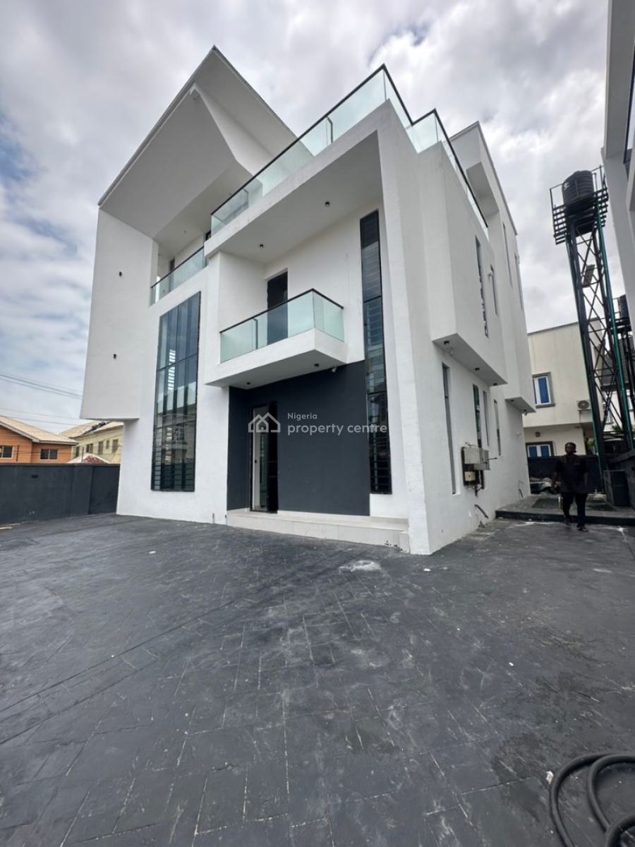 Contemporary 5 Bedroom Fully Detached Duplex with Swimming Pool, Osapa London, Lekki, Lagos, Detached Duplex for Sale
