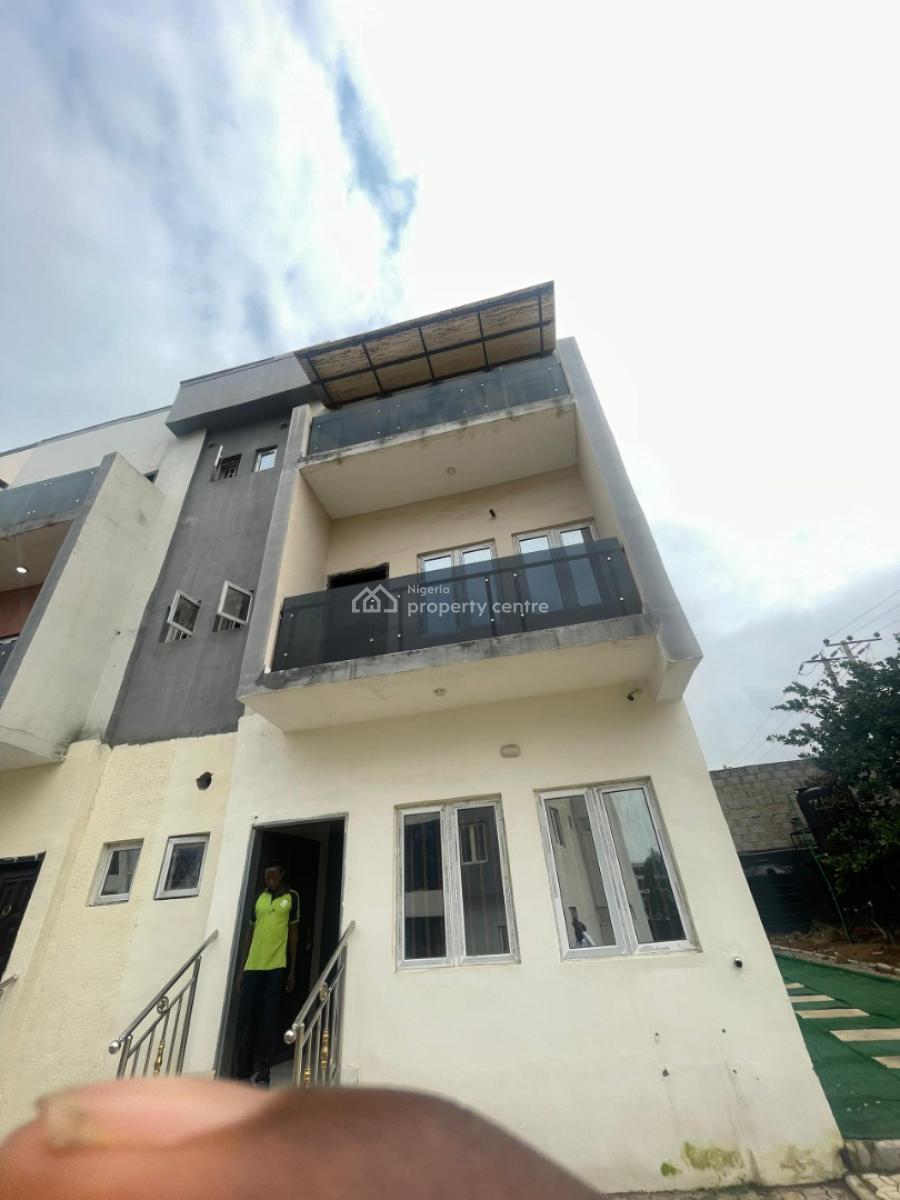 Well Built 4 Bedroom Terrace Duplex, Gilmore, Jahi, Abuja, Terraced Duplex for Rent